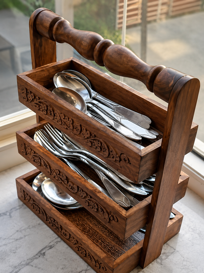 Spoon Stand – Carving Work