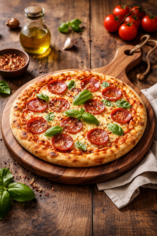 Stylish Wooden Pizza Platter